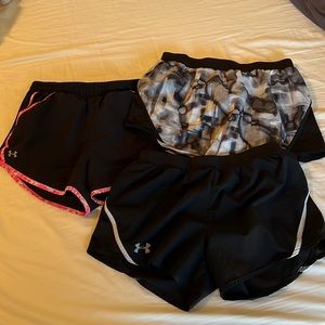 Under armour short bundle.